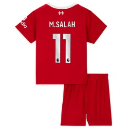 Günstige Fußballtrikots Liverpool M.Salah 11 Heimtrikot Kinder 2023-2024
