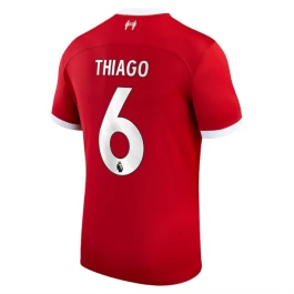 Günstige Fußballtrikots Liverpool Thiago 6 Heimtrikot 2023-2024 Günstige Fußballtrikots Liverpool Thiago 6 Heimtrikot 2023-2024