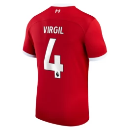 Günstige Fußballtrikots Liverpool Virgil 4 Heimtrikot 2023-2024