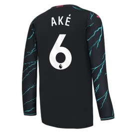 Günstige Fußballtrikots Manchester City Ake 6 Ausweichtrikot 2023-2024 - L/S Günstige Fußballtrikots Manchester City Ake 6 Ausweichtrikot 2023-2024 - L/S