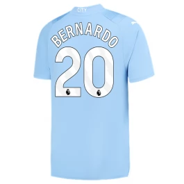 Günstige Fußballtrikots Manchester City Bernardo 20 Heimtrikot 2023-2024