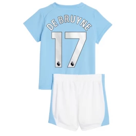 Günstige Fußballtrikots Manchester City De Bruyne 17 Heimtrikot Kinder 2023-2024
