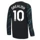 Günstige Fußballtrikots Manchester City Grealish 10 Ausweichtrikot 2023-2024 - L/S