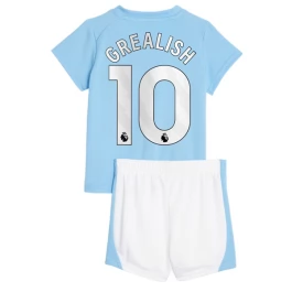 Günstige Fußballtrikots Manchester City Grealish 10 Heimtrikot Kinder 2023-2024