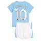 Günstige Fußballtrikots Manchester City Grealish 10 Heimtrikot Kinder 2023-2024