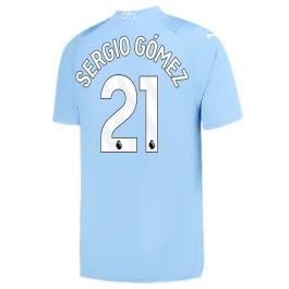 Günstige Fußballtrikots Manchester City Sergio Gómez 21 Heimtrikot 2023-2024 Günstige Fußballtrikots Manchester City Sergio Gómez 21 Heimtrikot 2023-2024