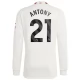 Günstige Fußballtrikots Manchester United Antony 21 Ausweichtrikot 2023-2024 - L/S