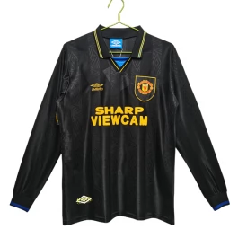 Günstige Fußballtrikots Manchester United Auswärtstrikot Retro 1993-1994 - L/S Günstige Fußballtrikots Manchester United Auswärtstrikot Retro 1993-1994 - L/S