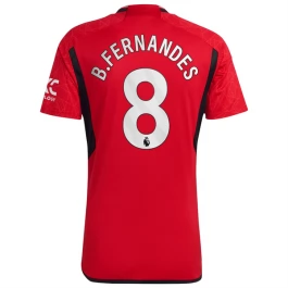 Günstige Fußballtrikots Manchester United B.Fernandes 8 Heimtrikot 2023-2024