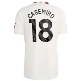 Günstige Fußballtrikots Manchester United Casemiro 18 Ausweichtrikot 2023-2024