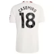 Günstige Fußballtrikots Manchester United Casemiro 18 Ausweichtrikot 2023-2024 Günstige Fußballtrikots Manchester United Casemiro 18 Ausweichtrikot 2023-2024