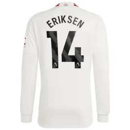 Günstige Fußballtrikots Manchester United Eriksen 14 Ausweichtrikot 2023-2024 - L/S Günstige Fußballtrikots Manchester United Eriksen 14 Ausweichtrikot 2023-2024 - L/S