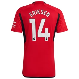 Günstige Fußballtrikots Manchester United Eriksen 14 Heimtrikot 2023-2024 Günstige Fußballtrikots Manchester United Eriksen 14 Heimtrikot 2023-2024
