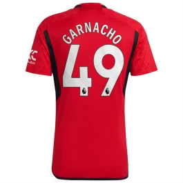 Günstige Fußballtrikots Manchester United Garnacho 49 Heimtrikot 2023-2024