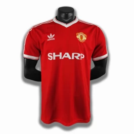 Günstige Fußballtrikots Manchester United Heimtrikot Retro 1983-1984