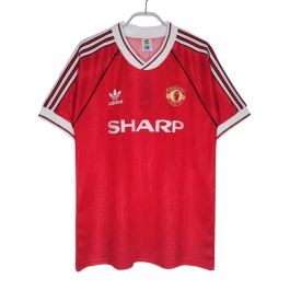 Günstige Fußballtrikots Manchester United Heimtrikot Retro 1991-1992