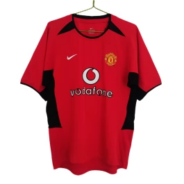 Günstige Fußballtrikots Manchester United Heimtrikot Retro 2002-2004
