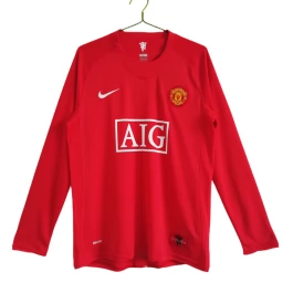 Günstige Fußballtrikots Manchester United Heimtrikot Retro 2007-2008 - L/S Günstige Fußballtrikots Manchester United Heimtrikot Retro 2007-2008 - L/S