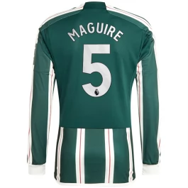 Günstige Fußballtrikots Manchester United Maguire 5 Auswärtstrikot 2023-2024 - L/S Günstige Fußballtrikots Manchester United Maguire 5 Auswärtstrikot 2023-2024 - L/S
