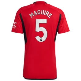 Günstige Fußballtrikots Manchester United Maguire 5 Heimtrikot 2023-2024