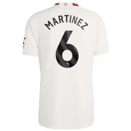 Günstige Fußballtrikots Manchester United Martinez 6 Ausweichtrikot 2023-2024