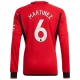 Günstige Fußballtrikots Manchester United Martinez 6 Heimtrikot 2023-2024 - L/S Günstige Fußballtrikots Manchester United Martinez 6 Heimtrikot 2023-2024 - L/S