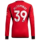Günstige Fußballtrikots Manchester United McTominay 39 Heimtrikot 2023-2024 - L/S