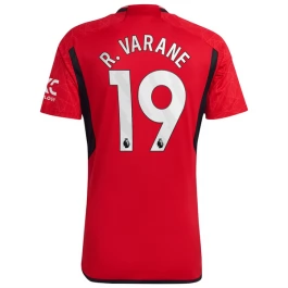 Günstige Fußballtrikots Manchester United R.Varane 19 Heimtrikot 2023-2024