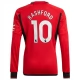 Günstige Fußballtrikots Manchester United Rashford 10 Heimtrikot 2023-2024 - L/S