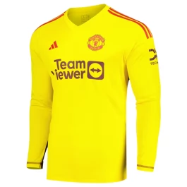 Günstige Fußballtrikots Manchester United Torwart Auswärtstrikot 2023-2024 - L/S