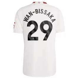 Günstige Fußballtrikots Manchester United Wan-Bissaka 29 Ausweichtrikot 2023-2024
