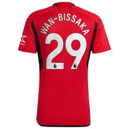 Günstige Fußballtrikots Manchester United Wan-Bissaka 29 Heimtrikot 2023-2024 Günstige Fußballtrikots Manchester United Wan-Bissaka 29 Heimtrikot 2023-2024