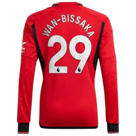 Günstige Fußballtrikots Manchester United Wan-Bissaka 29 Heimtrikot 2023-2024 - L/S Günstige Fußballtrikots Manchester United Wan-Bissaka 29 Heimtrikot 2023-2024 - L/S