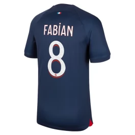 Günstige Fußballtrikots Paris Saint Germain PSG Fabian 8 Heimtrikot 2023-2024 Günstige Fußballtrikots Paris Saint Germain PSG Fabian 8 Heimtrikot 2023-2024