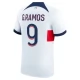 Günstige Fußballtrikots Paris Saint Germain PSG G.Ramos 9 Auswärtstrikot 2023-2024