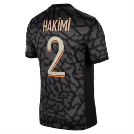 Günstige Fußballtrikots Paris Saint Germain PSG Hakimi 2 Ausweichtrikot 2023-2024