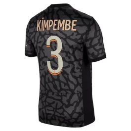 Günstige Fußballtrikots Paris Saint Germain PSG Kimpembe 3 Ausweichtrikot 2023-2024 Günstige Fußballtrikots Paris Saint Germain PSG Kimpembe 3 Ausweichtrikot 2023-2024