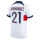 Günstige Fußballtrikots Paris Saint Germain PSG L.Hernandez 21 Auswärtstrikot 2023-2024 Günstige Fußballtrikots Paris Saint Germain PSG L.Hernandez 21 Auswärtstrikot 2023-2024