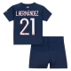 Günstige Fußballtrikots Paris Saint Germain PSG L.Hernandez 21 Heimtrikot Kinder 2023-2024