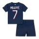 Günstige Fußballtrikots Paris Saint Germain PSG Mbappé 7 Heimtrikot Kinder 2023-2024