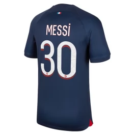 Günstige Fußballtrikots Paris Saint Germain PSG Messi 30 Heimtrikot 2023-2024