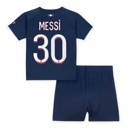 Günstige Fußballtrikots Paris Saint Germain PSG Messi 30 Heimtrikot Kinder 2023-2024