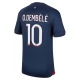 Günstige Fußballtrikots Paris Saint Germain PSG O.Dembélé 10 Heimtrikot 2023-2024