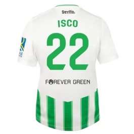 Günstige Fußballtrikots Real Betis Balompié Isco 22 Heimtrikot 2023-2024