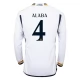 Günstige Fußballtrikots Real Madrid Alaba 4 Heimtrikot 2023-2024 - L/S Günstige Fußballtrikots Real Madrid Alaba 4 Heimtrikot 2023-2024 - L/S
