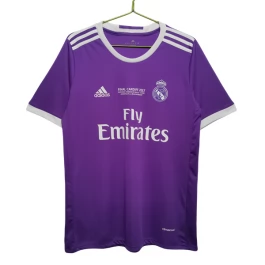 Günstige Fußballtrikots Real Madrid Auswärtstrikot Retro 2016-2017