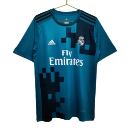 Günstige Fußballtrikots Real Madrid Ausweichtrikot Retro 2017-2018