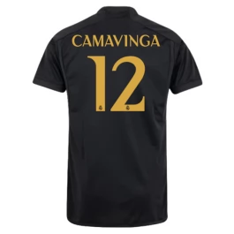 Günstige Fußballtrikots Real Madrid Camavinga 12 Ausweichtrikot 2023-2024