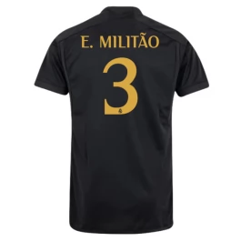 Günstige Fußballtrikots Real Madrid E. Militao 3 Ausweichtrikot 2023-2024 Günstige Fußballtrikots Real Madrid E. Militao 3 Ausweichtrikot 2023-2024