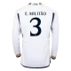 Günstige Fußballtrikots Real Madrid E. Militao 3 Heimtrikot 2023-2024 - L/S